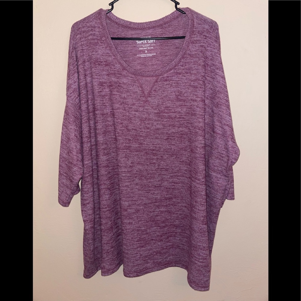 Torrid Super Soft Sleep PJ Top Size 3X